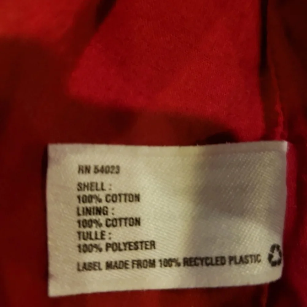 Crimson Red Baby GAP Infant dress Size 6-12 month